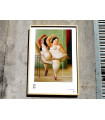 Lámina enmarcada de Bailarina en la barra, de Fernando Botero