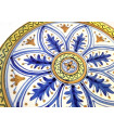 Plato artesano de cerámica