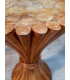 Pedestal holandés de madera